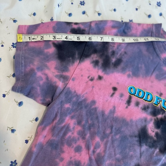 Odd Future X Santa Cruz Sz: M Cropped Tie Dye T Shirt Doughnut Graphic Skater. - Picture 5 of 6